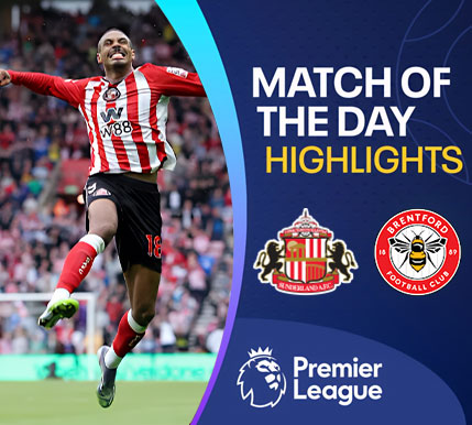  [ไฮไลต์] พรีเมียร์ลีก :ซันเดอร์แลนด์ vs เบรนท์ฟอร์ด