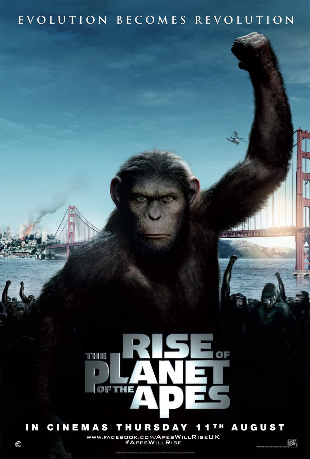 Planet of the Apes (2011) กำเนิดพิภพวานร 2
