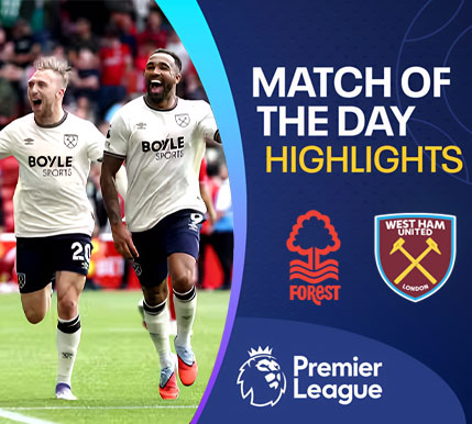  [ไฮไลต์] พรีเมียร์ลีก :น็อตติ้งแฮม ฟอเรสต์ vs เวสต์แฮม